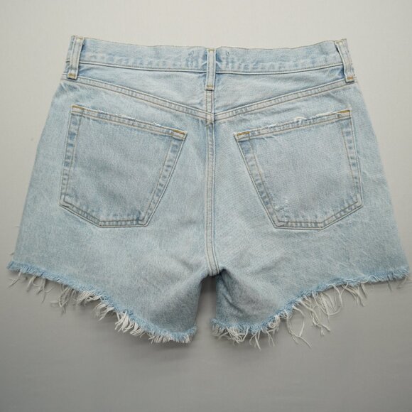 AGOLDE Parker Long Jean Shorts in Jinx Size 27 - Picture 5 of 12